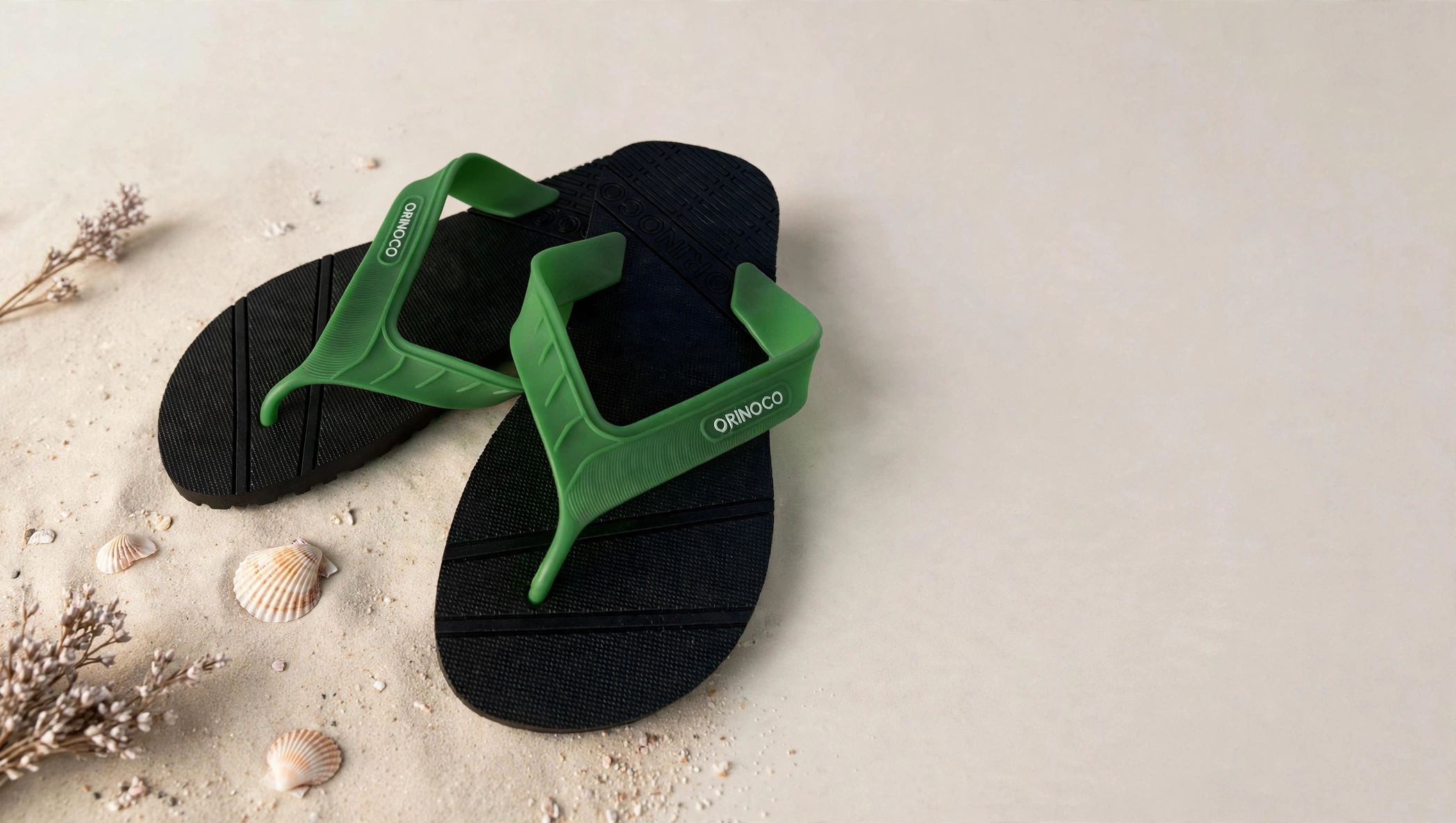 Claquette coloris Vert